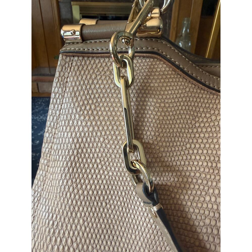 Coach Madison Collection Python Embossed Carrie Convertible Handbag - Picture 12 of 13